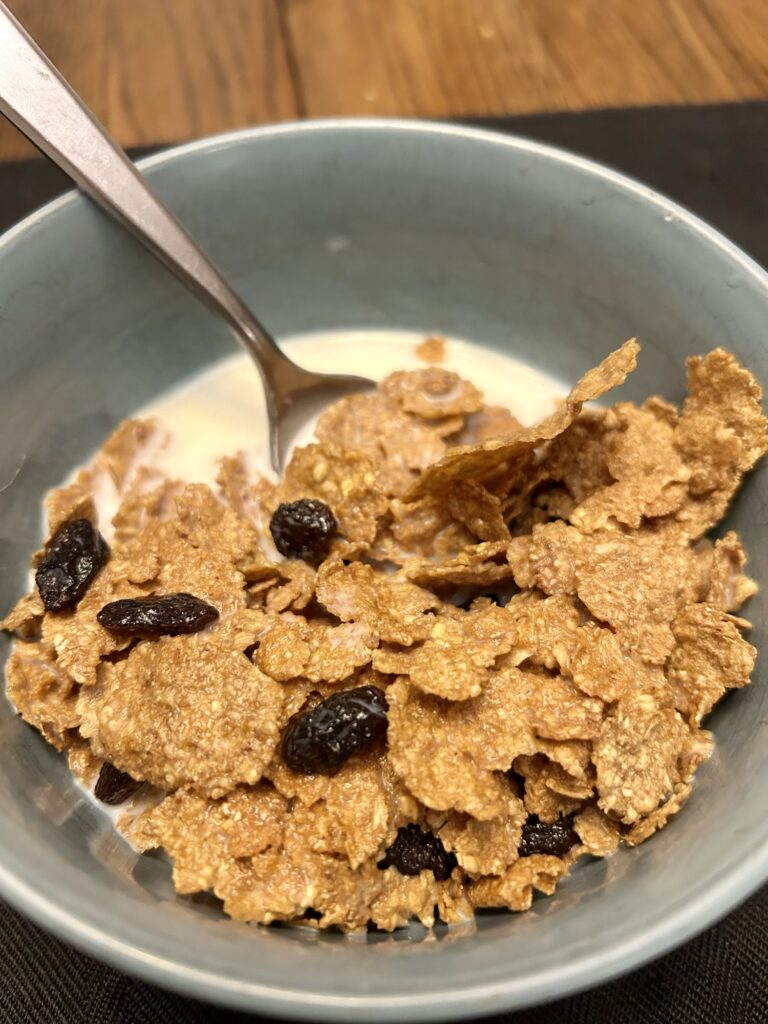 raisin bran.