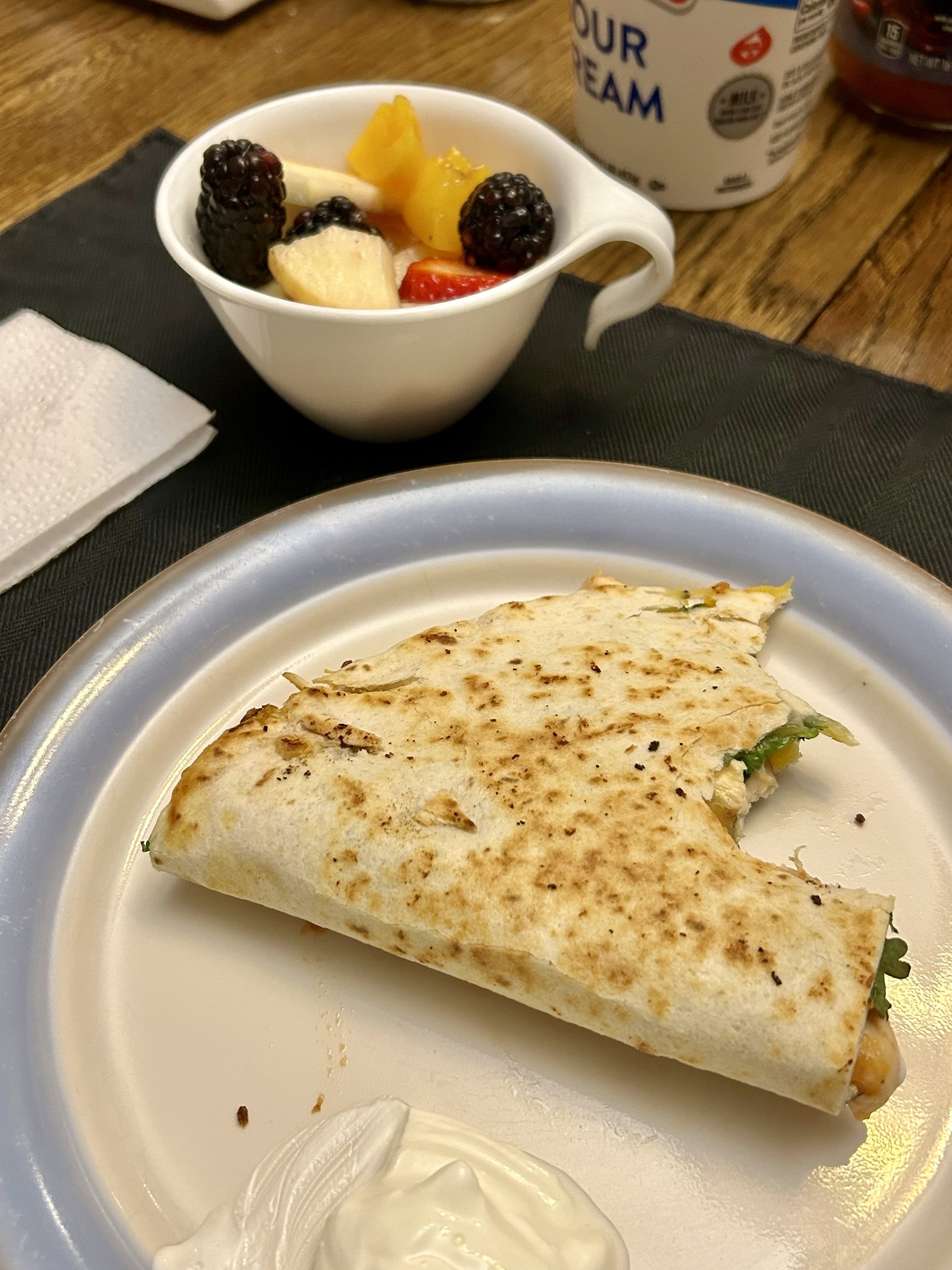 quesadilla.